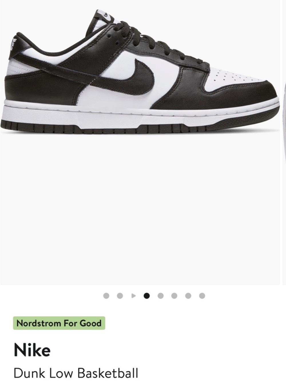Nike Kids Dunk Low Sneakers - Black & White